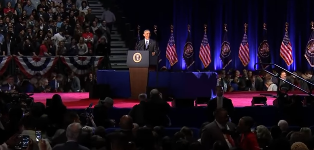 President Obama Says Goodbye