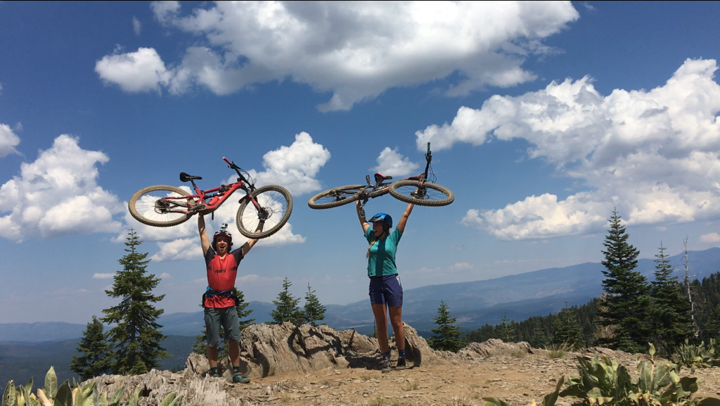 SLOHS+Mountain+Bikers+Embrace+Nature
