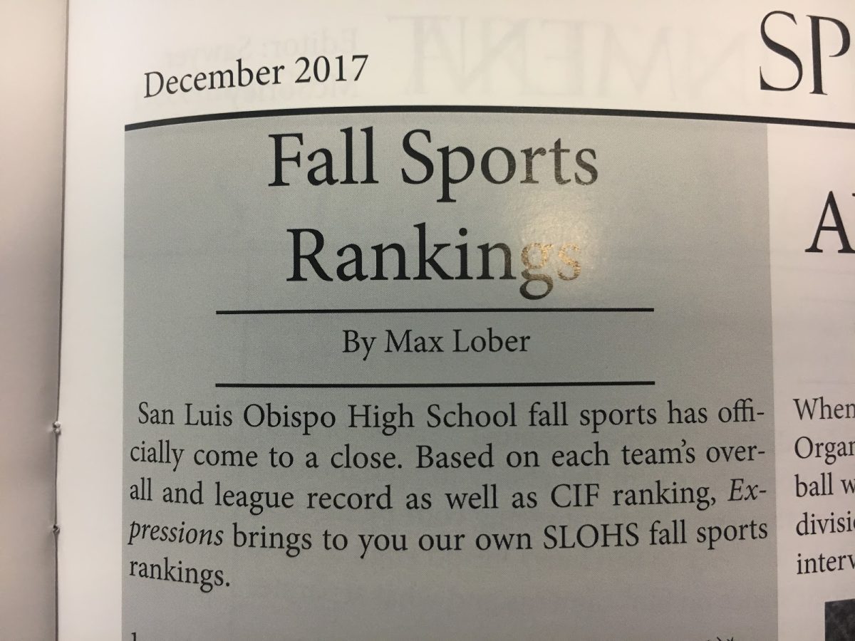 Fall Sports Rankings Update