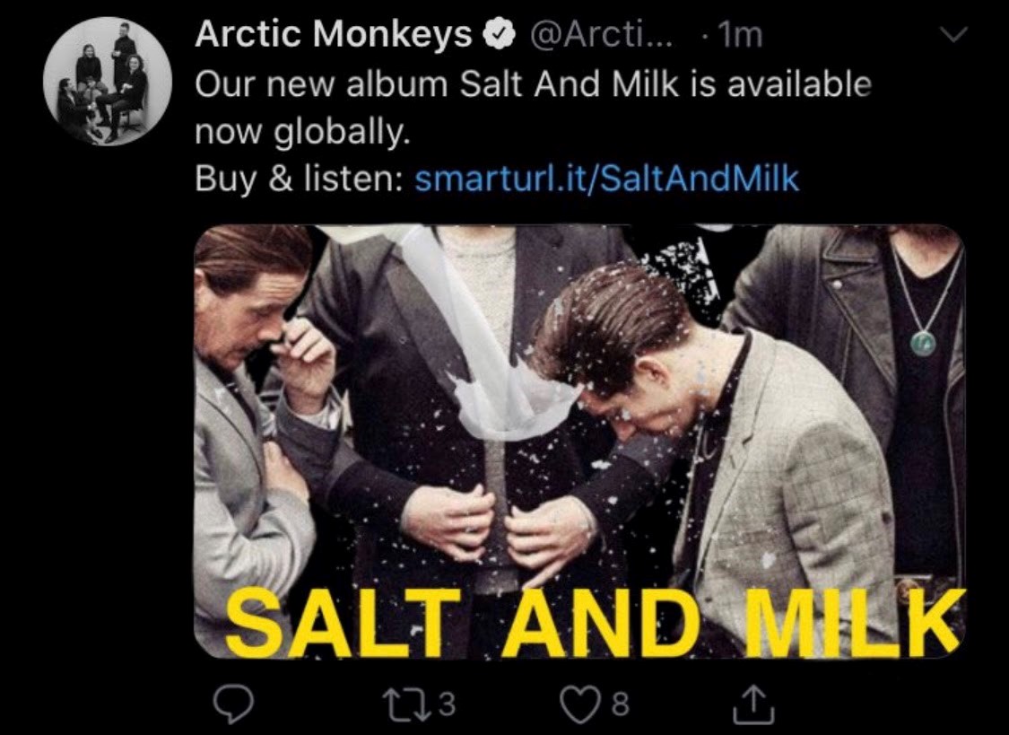 Dont Get Excited for Arctic Monkeys  Fake Salt and Milk