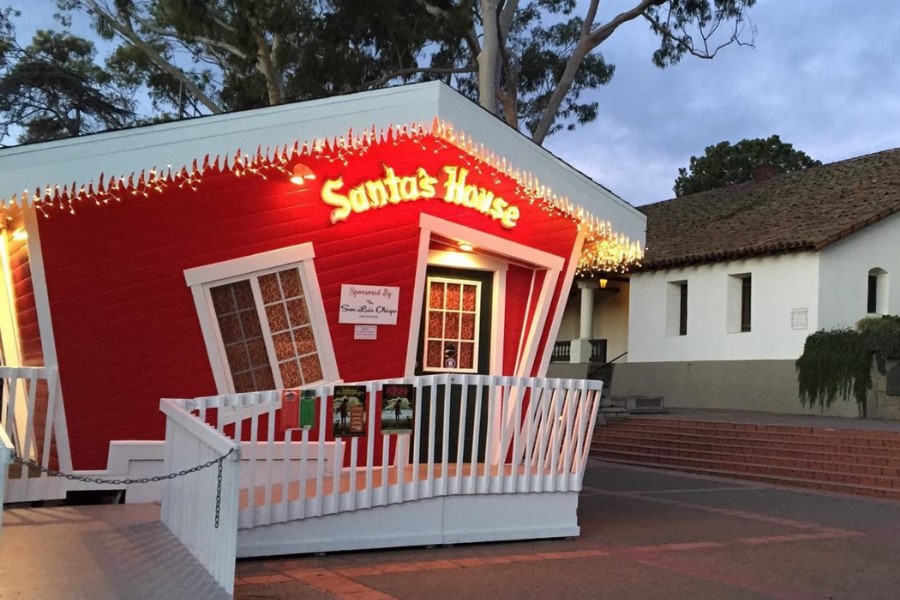 The traditional Santa house will be in Downtown SLO with changes due to COVID-19