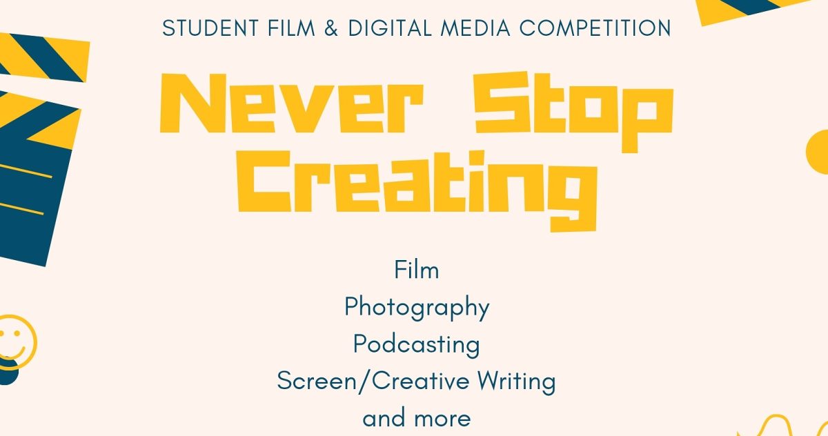 The+%E2%80%9CNever+Stop+Creating%E2%80%9D+Challenge+by+Central+Coast+Film+Society+Is+Looking+For+Student+Submissions+by+April+15th%21