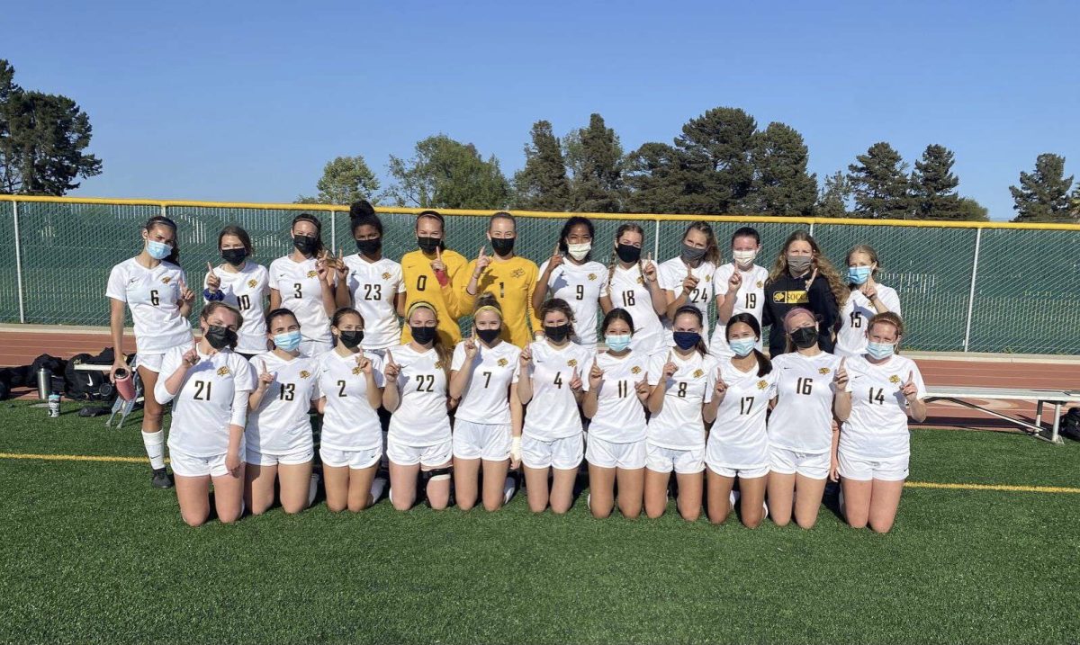 The SLOHS Girls Soccer Team Has won Six Straight League Championships.  Respect.
