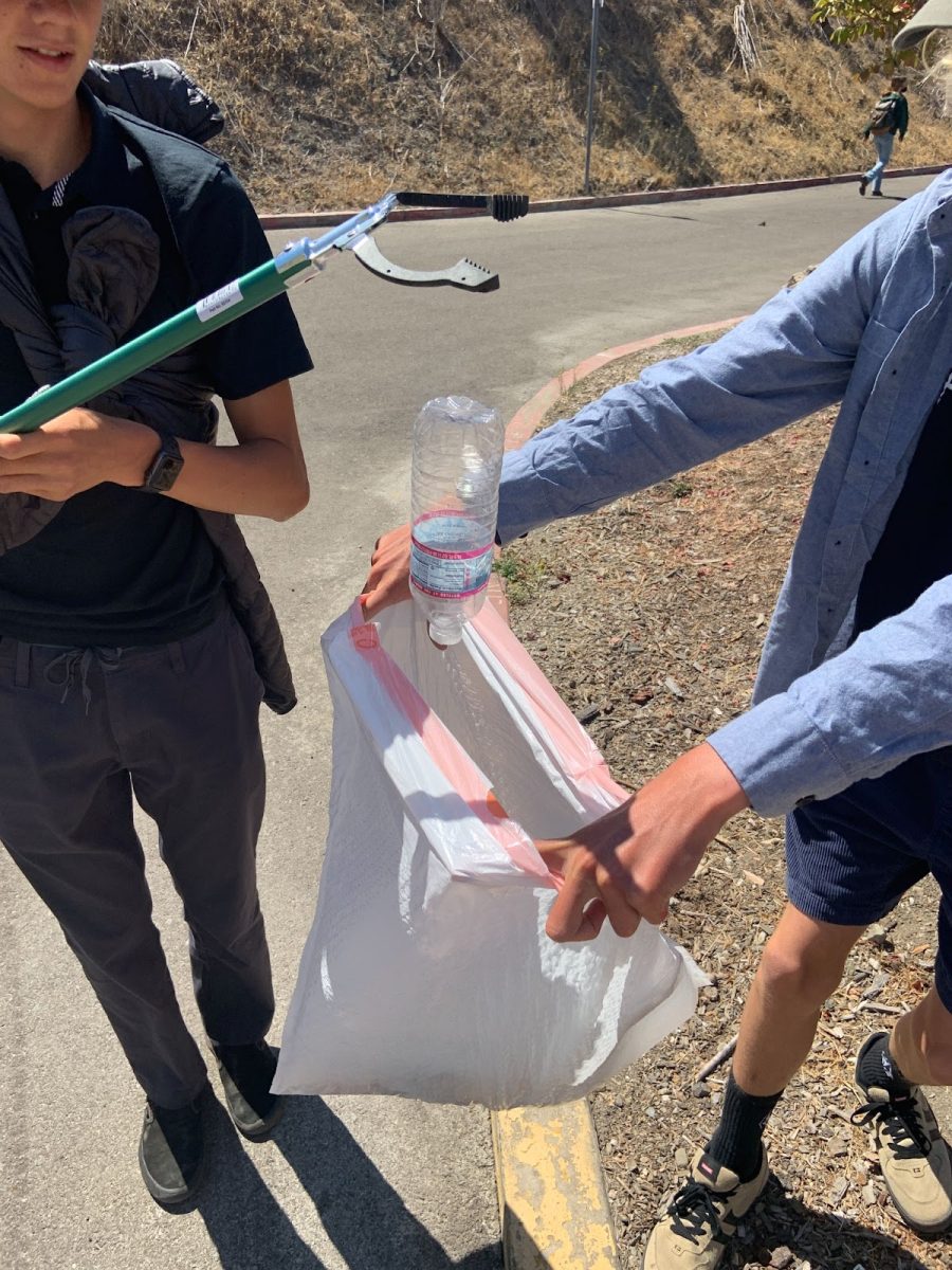 Environmental Club Hosts Weekly Trash Pick-ups to Improve our School’s Campus