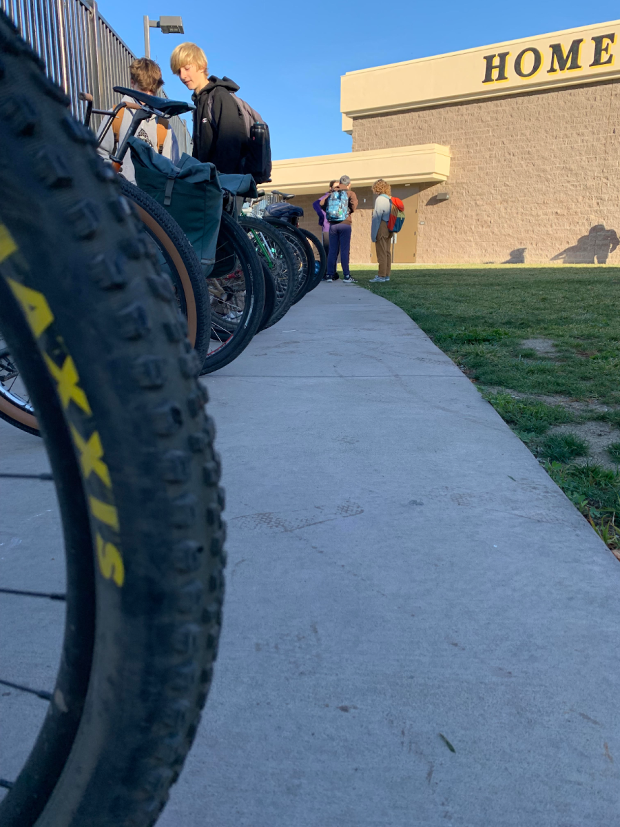Many SLOHS Students Bike to School, Albeit for Different Reasons.
