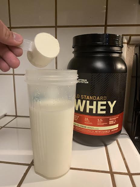 Protein Powder is the new milk. Drink up.