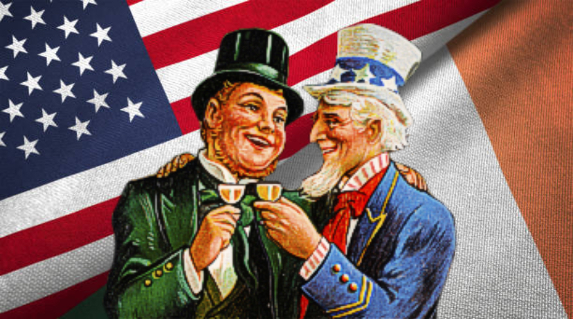 Red, white, blue- and green! Americans Celebrating St. Patrick’s Day is kind of strange