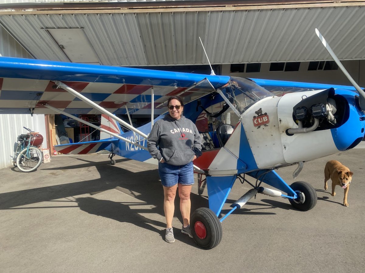 SLOHS Spanish Teacher Joanne Collins talks About Her Teaching Career, June retirement, and Flying.