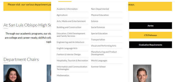 Dear Future SLOHS Students: Here are Some Classes to Lookout For!