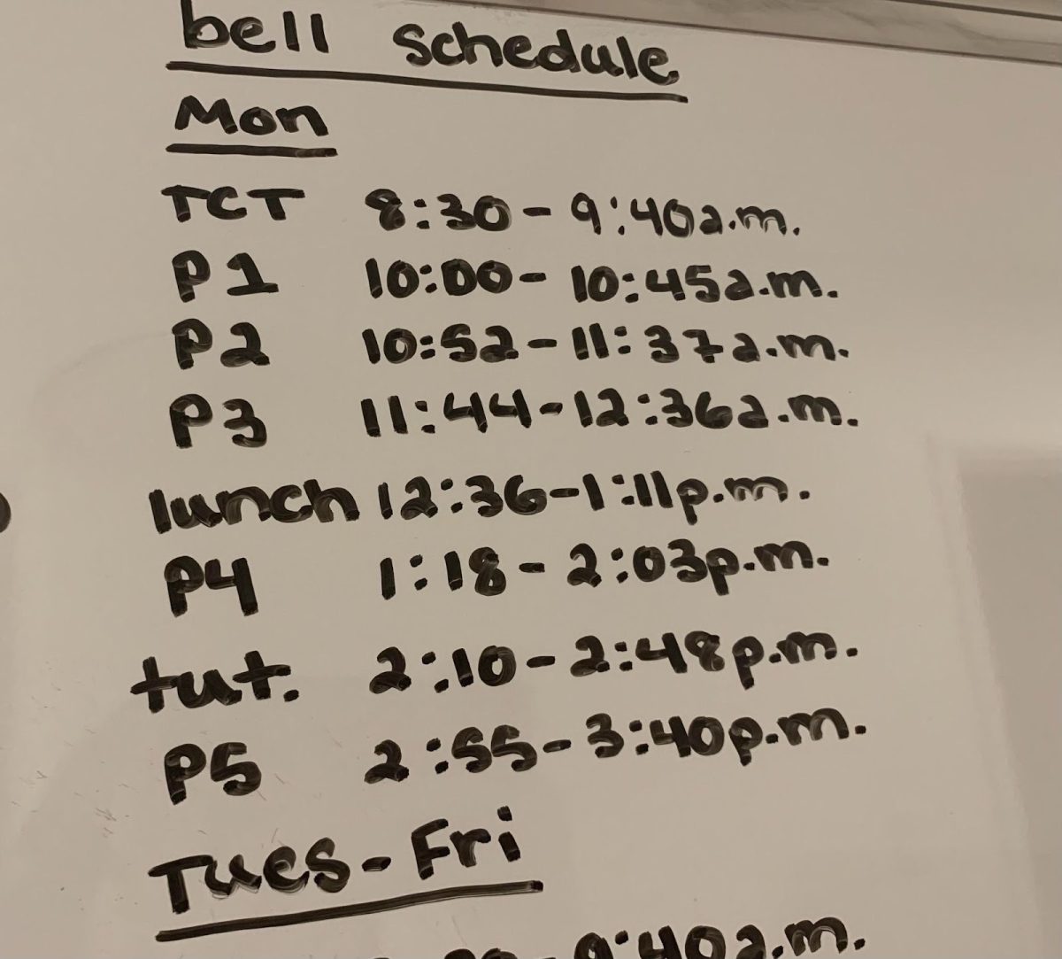 What do SLOHS Students Think About the New Schedule?