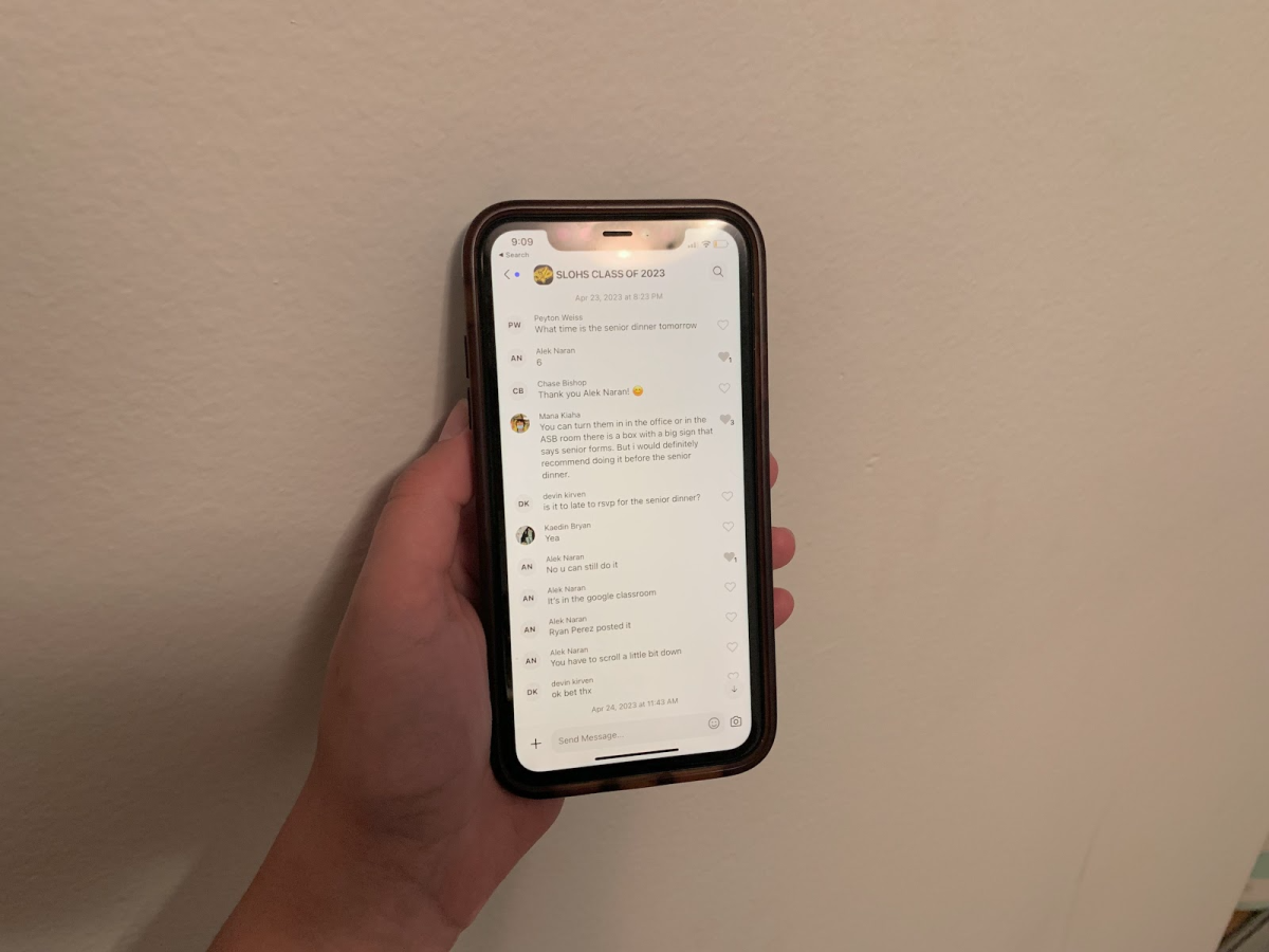 The Shortcomings of the SLOHS Senior Group Chat are real