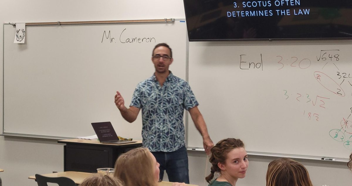 Social Science Teacher Josiah Cameron Returns to SLO