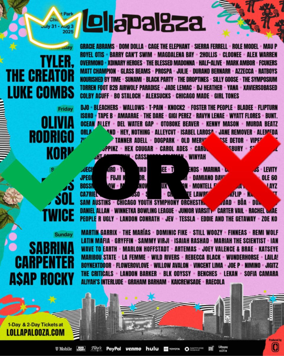 The New Coachella? : Lollapalooza is Coming July 31st - August 3rd.