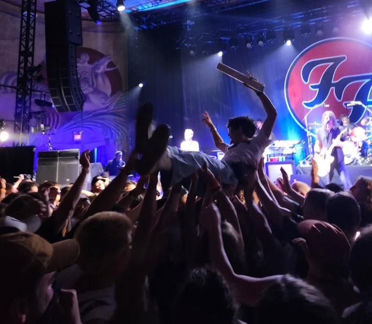 Foo Fighters Bring Surprise Stadium Sized Energy to the Fremont Here in SLO!