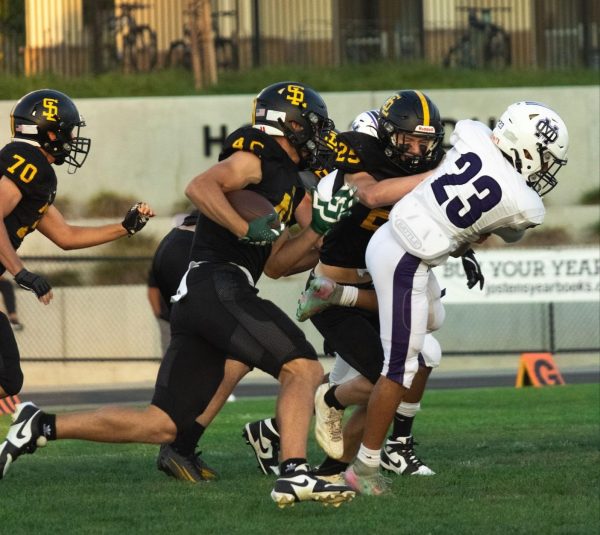 Senior Colbin Garrison Shatters SLOHS Football Rushing Record